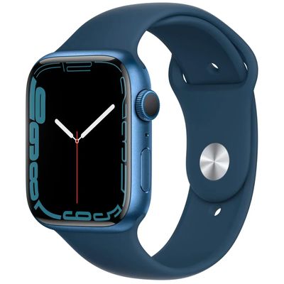 Apple Watch S7 Gps 45 Mm Azul Reacondicionado