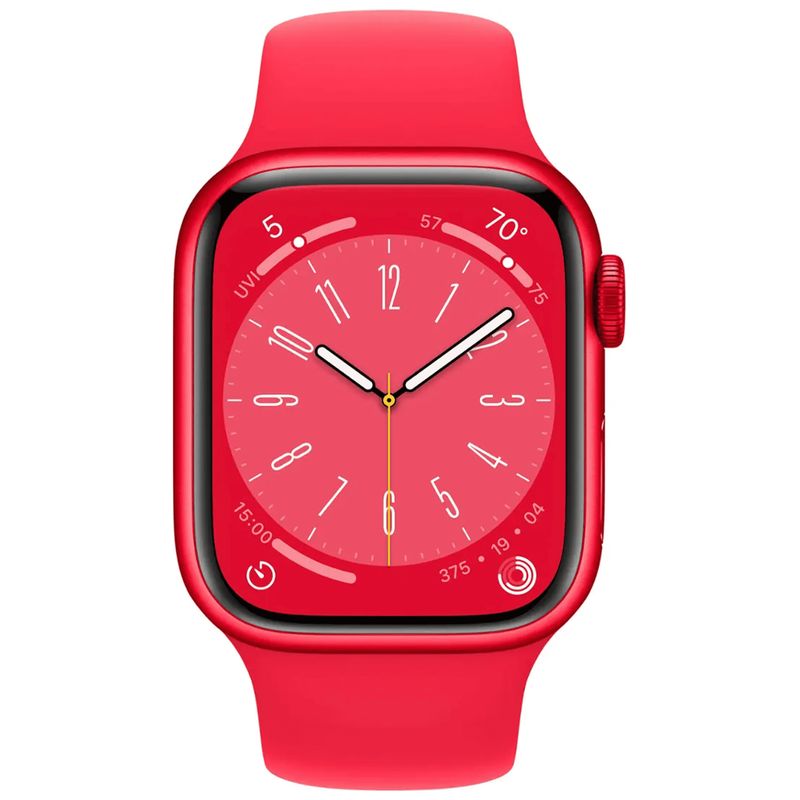 APPLE - Apple Watch S8 GPS 41 mm Rojo Reacondicionado