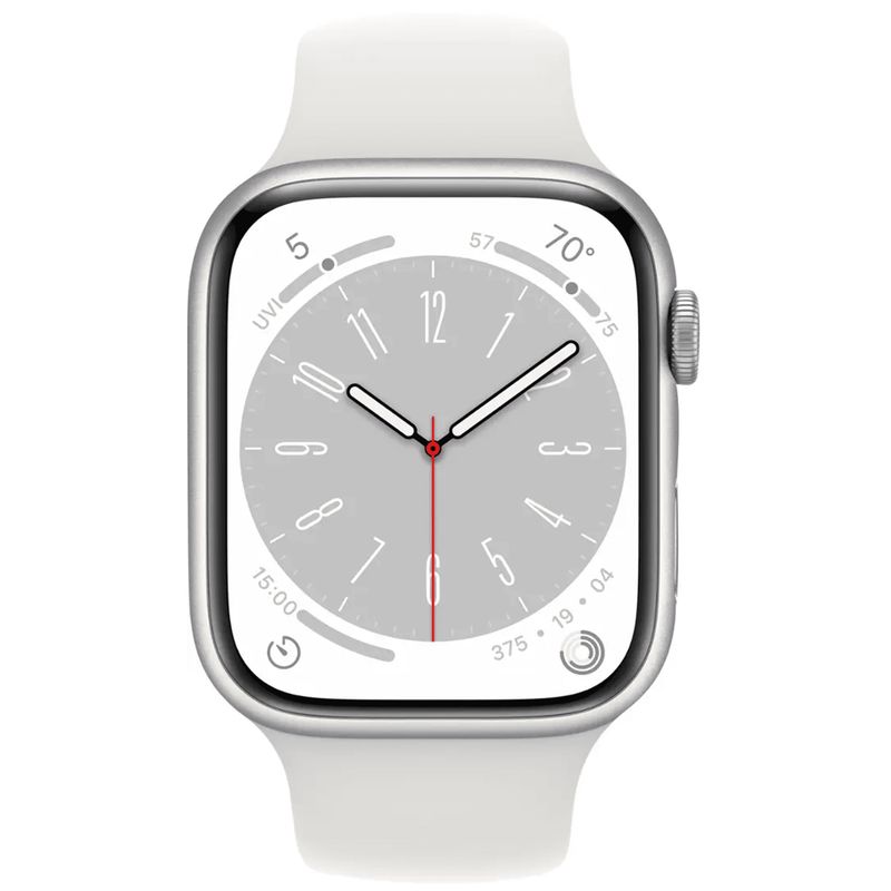 APPLE - Apple Watch S9 GPS 45 mm Plata Reacondicionado