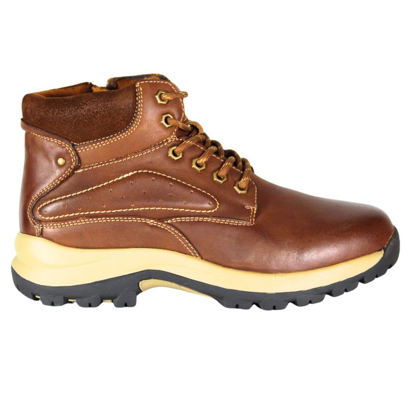 THUNDER BLUE - Botin Casual de Cuero Hombre C36 Negro