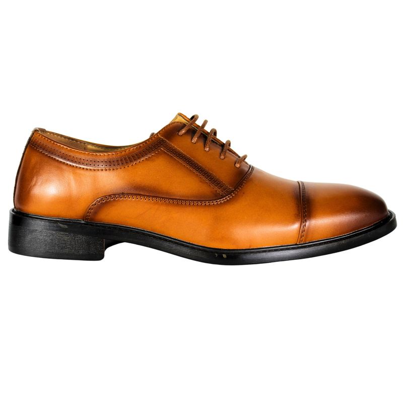 THUNDER BLUE - Zapato Formal con cordones de Hombre L8 Marrón