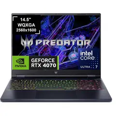 ACER - NOTEBOOK GAMER PREDATOR HELIOS NEO 14.5" WQXGA ULTRA 7 155H SSD 1TB 16GB NVIDIA RTX 4070