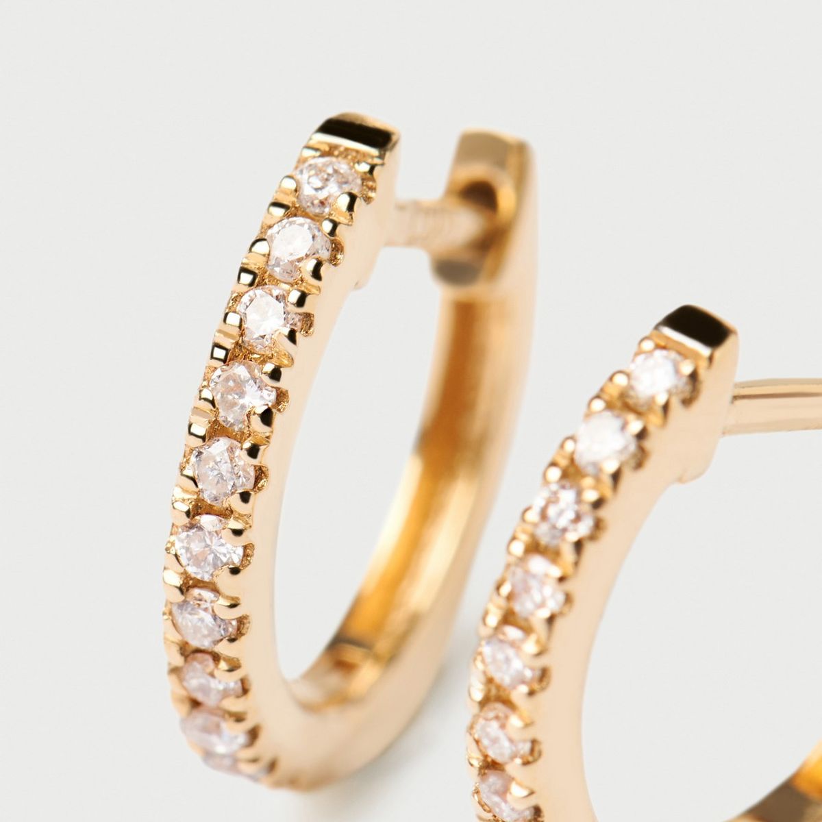 PDPAOLA - Aros Mini Eternity de Diamantes y Oro