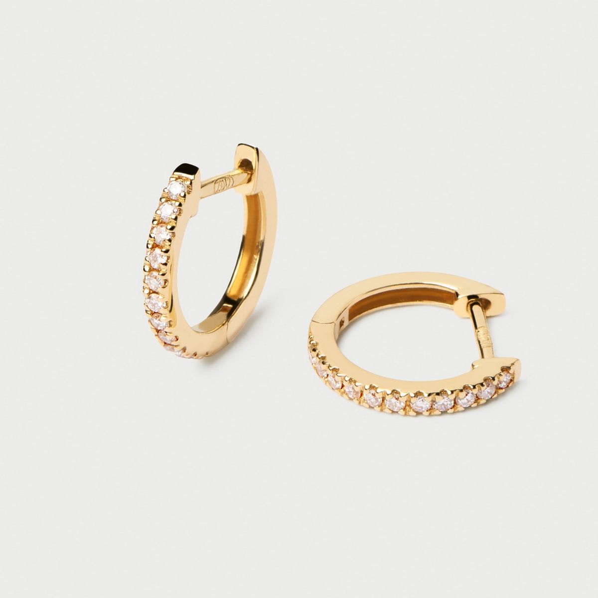 PDPAOLA - Aros Mini Eternity de Diamantes y Oro