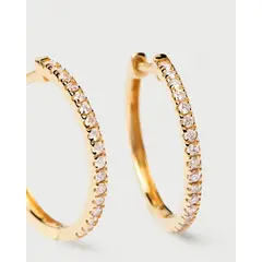 PDPAOLA - Aros Medium Eternity de Diamantes y Oro