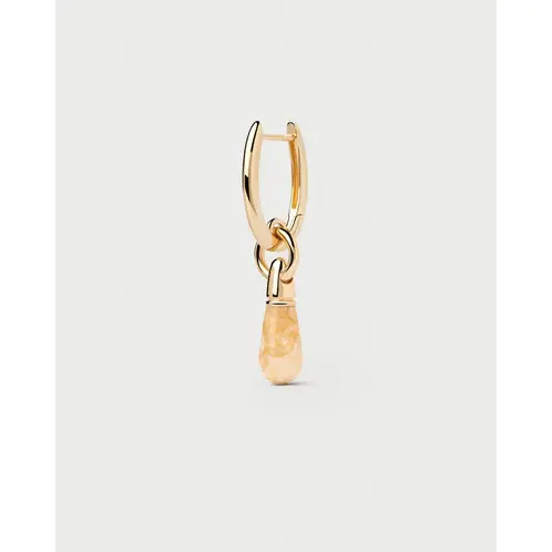 PDPAOLA - Amarillo Aventurine Jupiter Individual Hoop