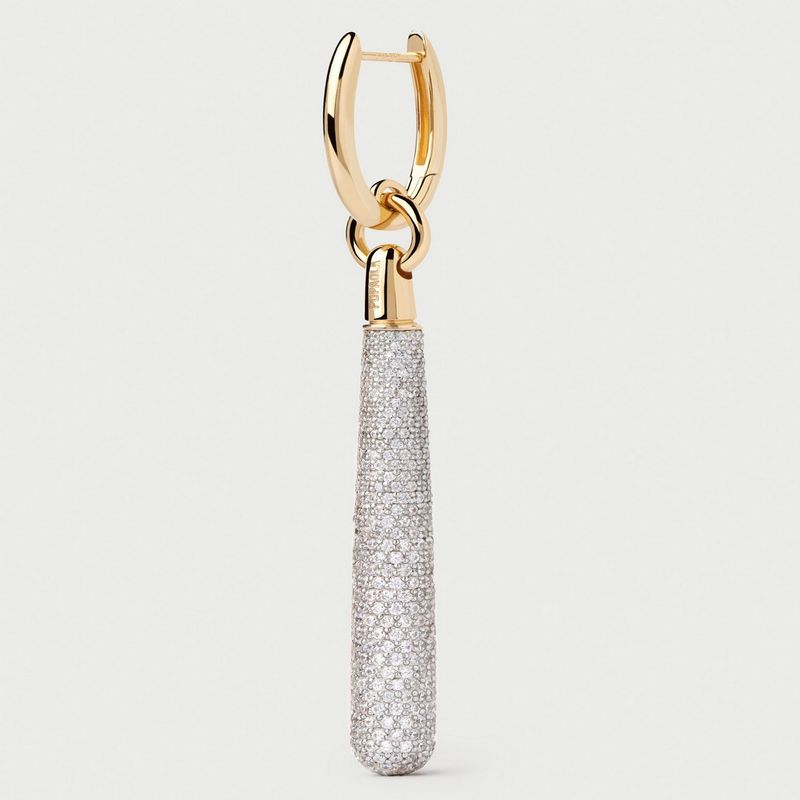 PDPAOLA - Pavé Supreme Jupiter Individual Hoop