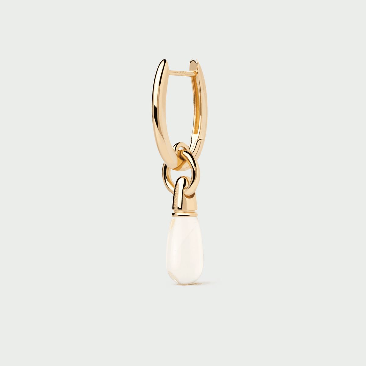 PDPAOLA - Rock crystal Jupiter Individual hoop