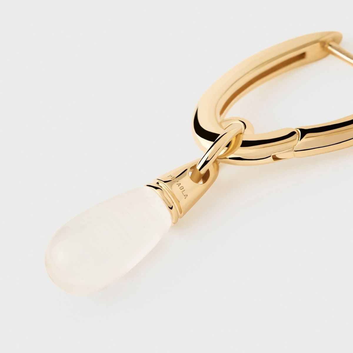 PDPAOLA - Rock crystal Jupiter Individual hoop