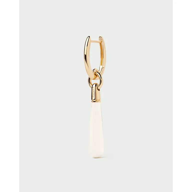 PDPAOLA - Rock crystal large Jupiter Individual hoop