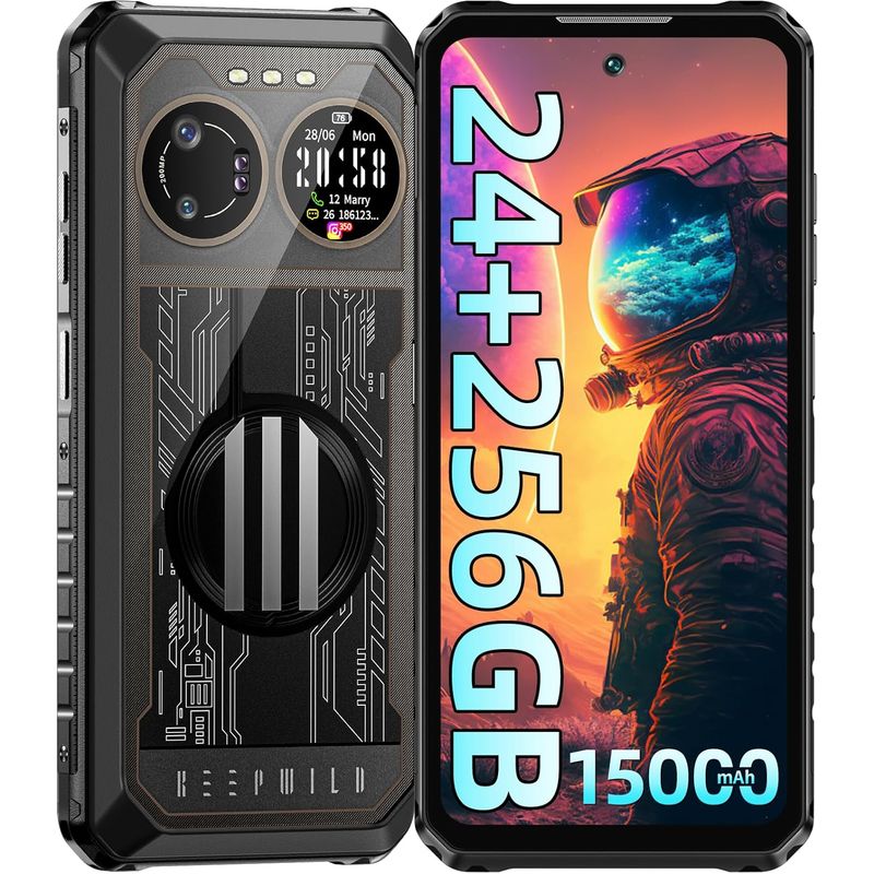 OUKITEL - IIIF150 B2 Ultra Celular 15000mAh 24GB+256GB 200MP NFC Smartphone