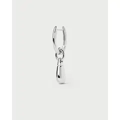 PDPAOLA - Jupiter plateado Individual Hoop
