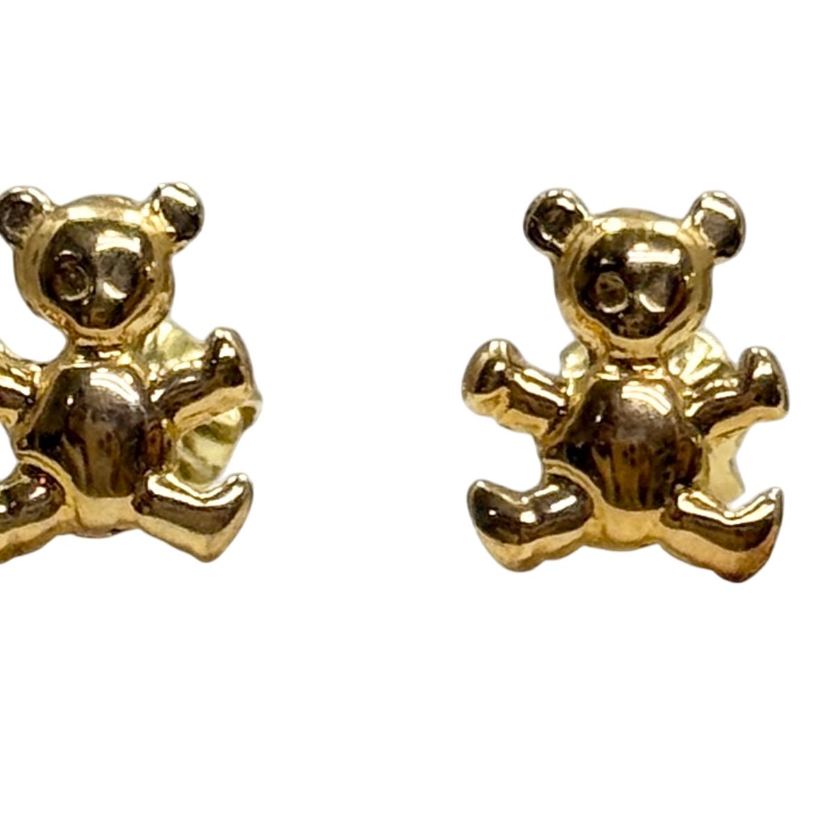 JOYAS GRACE - Aros Oso de Oro 18 K