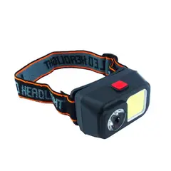 GENERICO - Linterna Minero De 1 LED Mas 1 LED