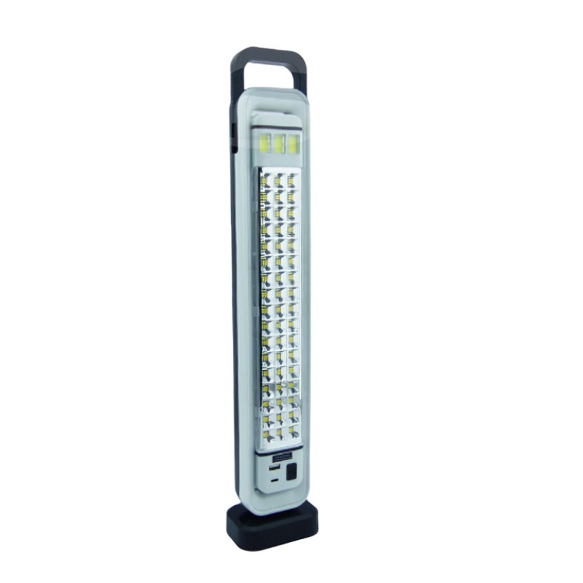 GENERICO - Lampara Solar De 51 LED Mas 3 LED COB Duo Recargable.