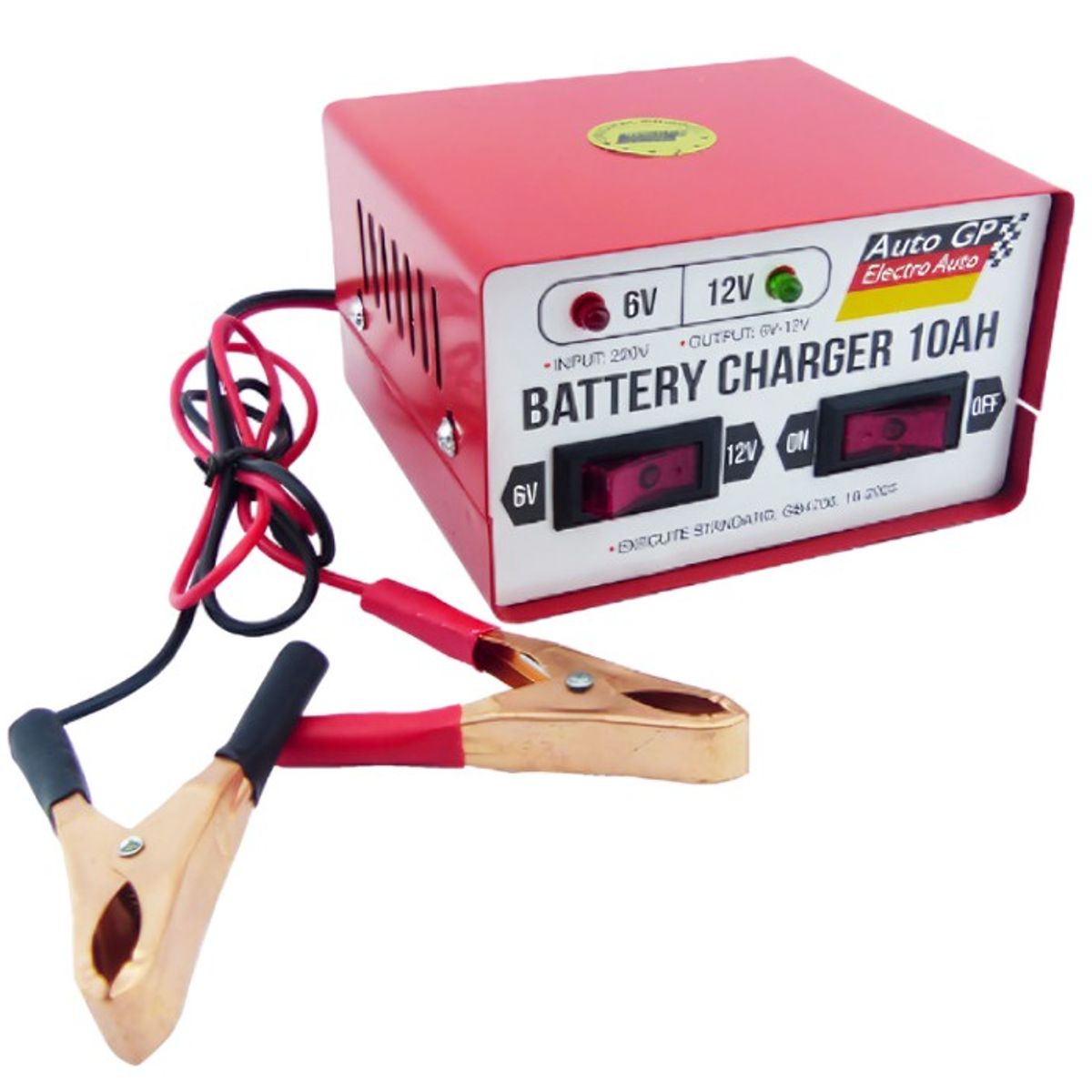 GENERICO - Cargador De Bateria De 10 AMP