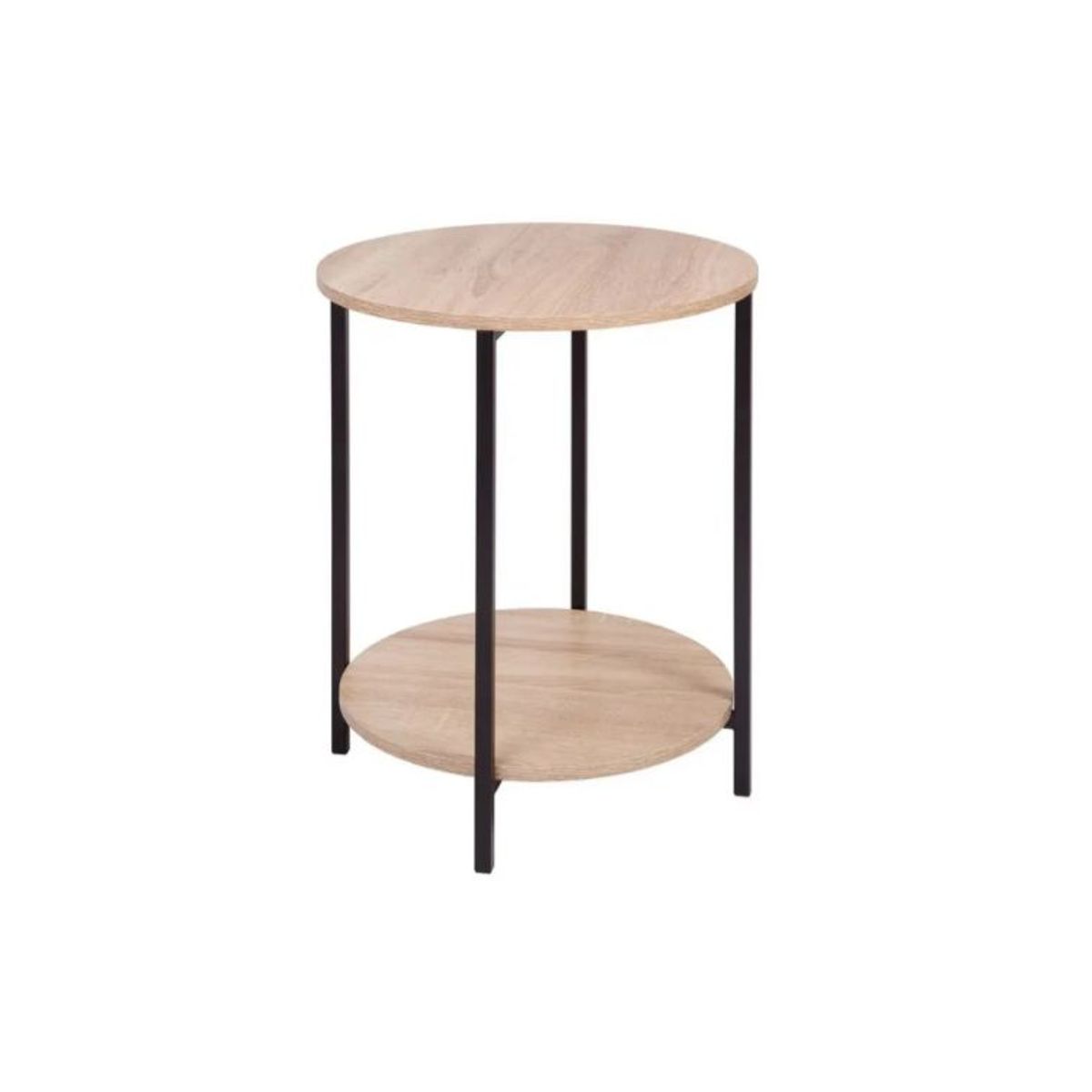 HABITA2 CHILE - Mesa Lateral Redonda Any Industrial -2 Niveles