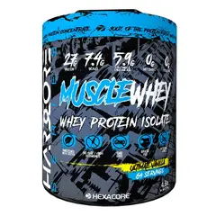 HEXACORE - Muscle Whey 4.8 Libras 64 Porciones. VAINILLA