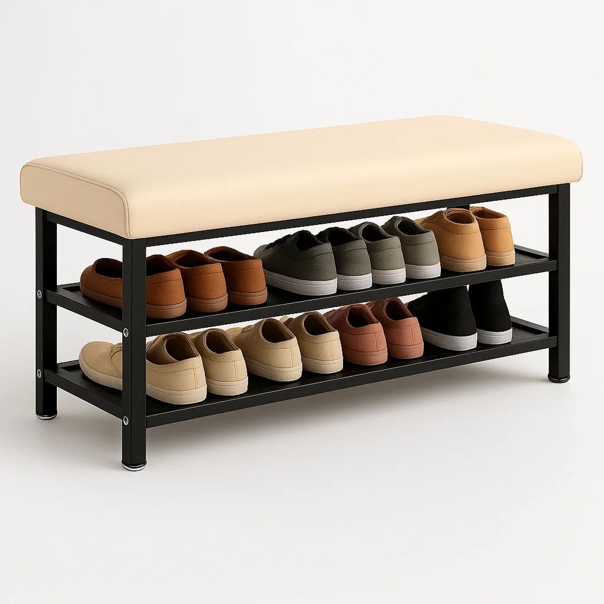 HABITA2 CHILE - Banqueta Apology con almacenamiento para Zapatos