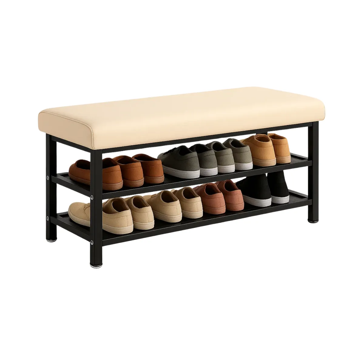 HABITA2 CHILE - Banqueta Apology con almacenamiento para Zapatos