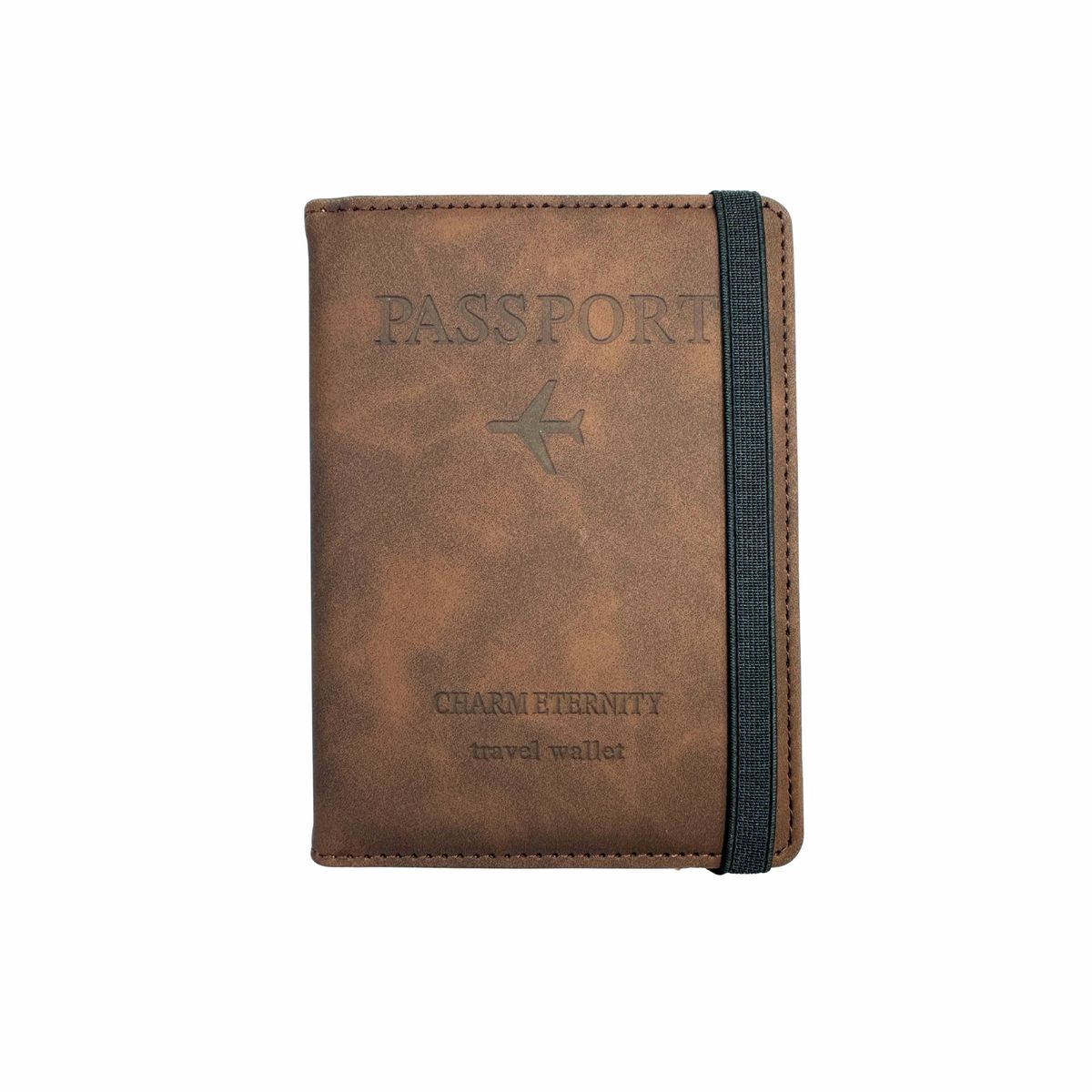 GENERICO - Porta Pasaporte Documentos Funda Protectora Viaje Con Rfid