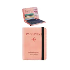 GENERICO - Porta Pasaporte Documentos Funda Protectora Viaje Con Rfid