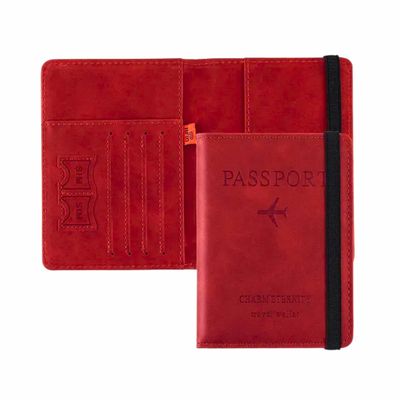 Imagen 2 del producto Porta Pasaporte Documentos Funda Protectora Viaje Con Rfid