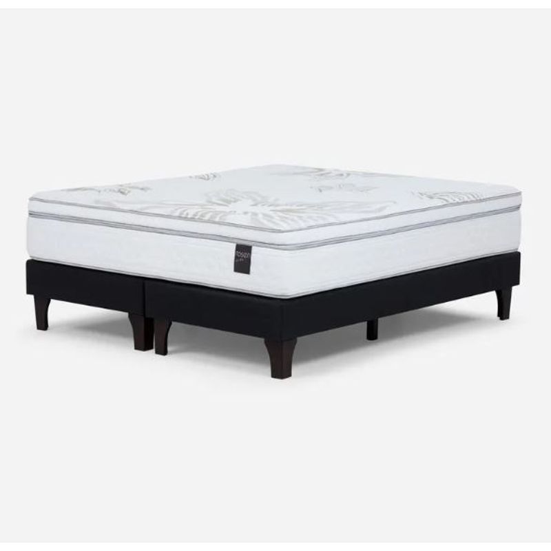 ROSEN - Cama Europea 2 Plazas Art 4 Rosen Base Dividida Rosen