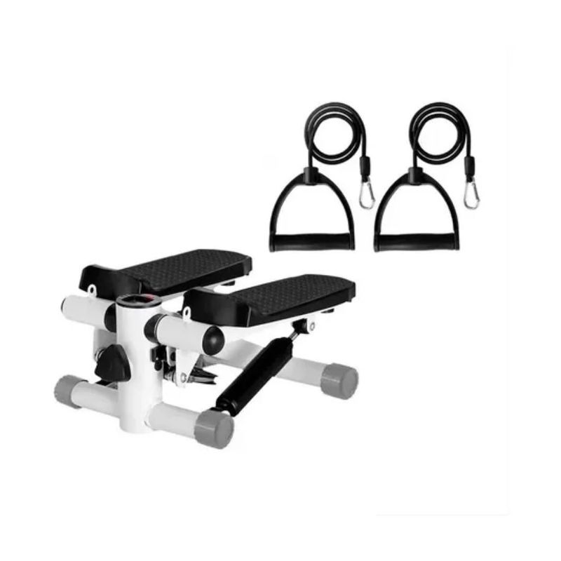 GENERICO - Maquina Escaladora Caminadora Stepper + Bandas Elásticas XL