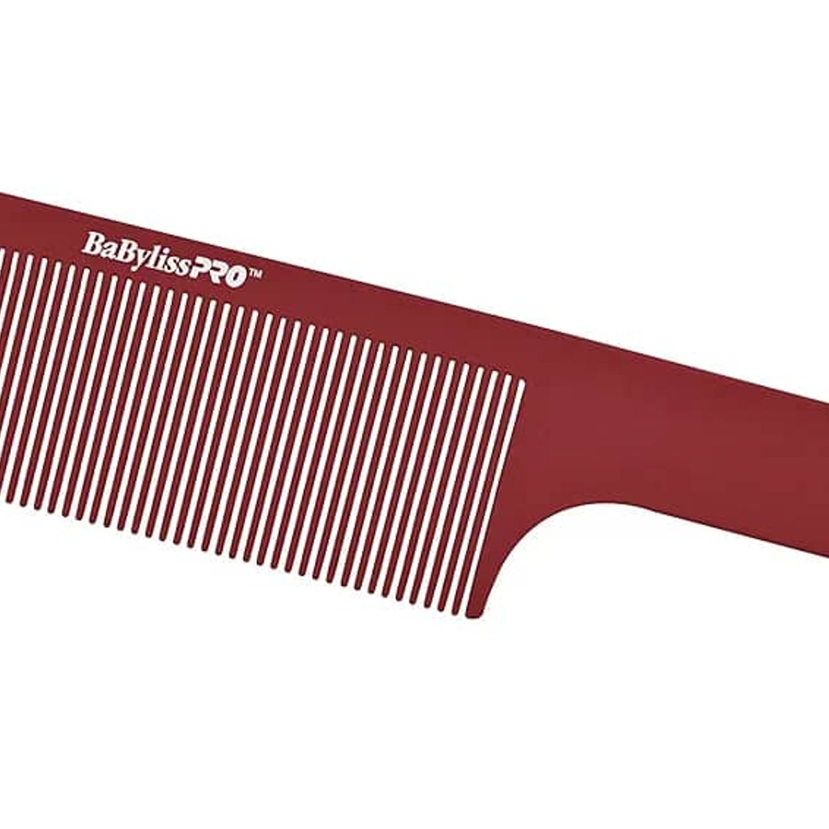 BABYLISS PRO - Peine BabylissPro Barberlogy Corte Barberia 9Pulgadas Rojo