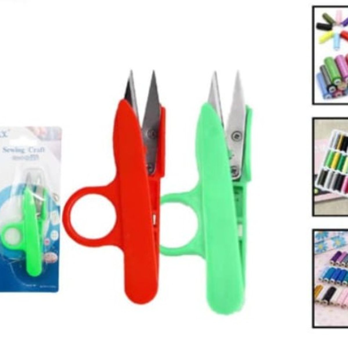 GENERICO - Set 3 Cortadoras Tijeras De Hilo De Costura
