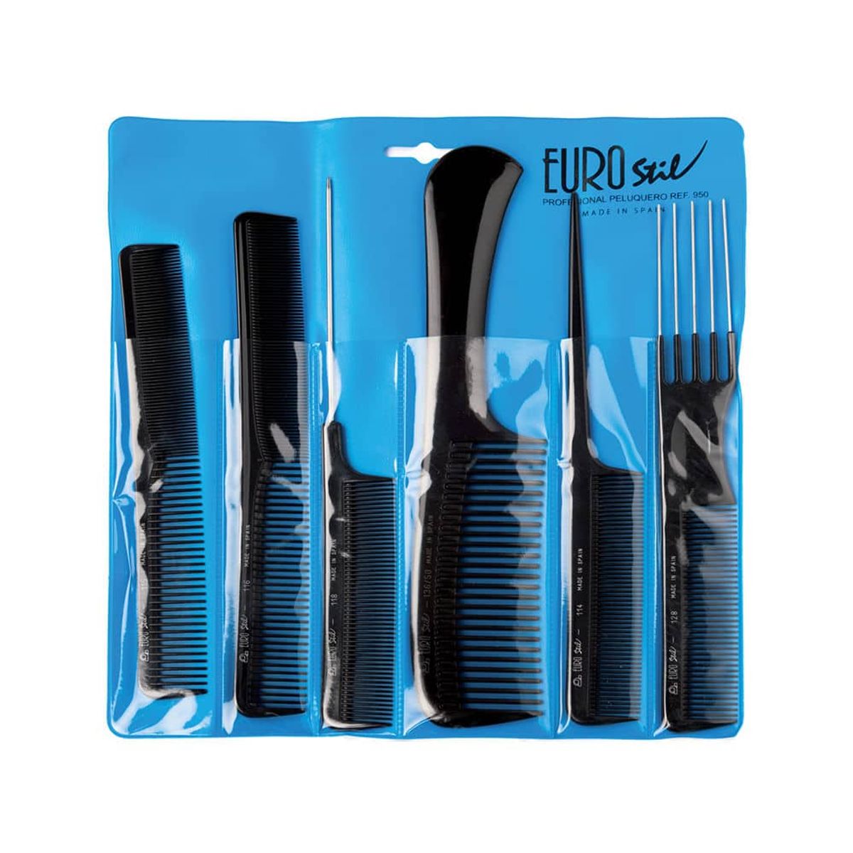 BABYLISS PRO - Juego Peinetas de Corte Euro 950 Profesional 6un