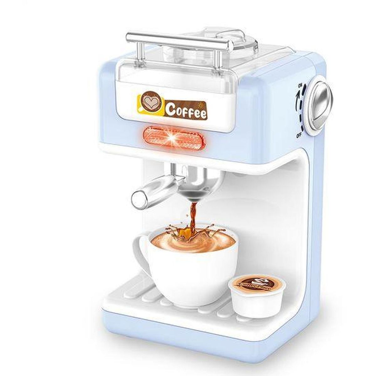 JAGIMA - Cafetera eléctrica de juguete + 3A-Juguetes educativos