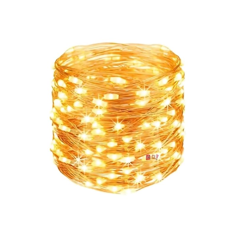 DOMA - Guirnalda Solar Decorativa 20 Led 10mts De Largo - Ps