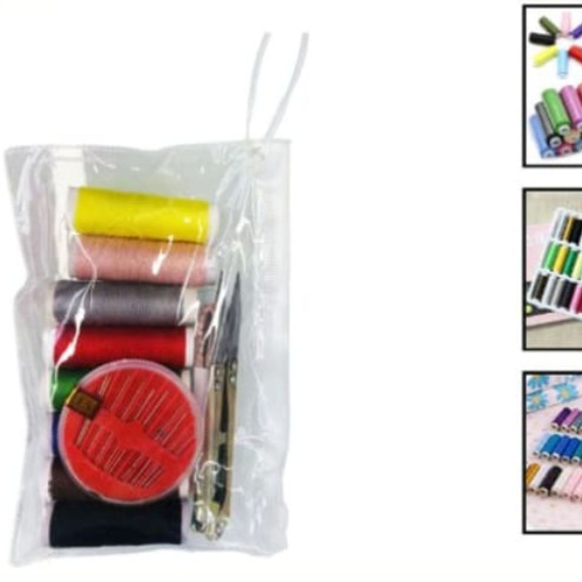 GENERICO - Set Articulos Para Costura Hilos-Agujas De Coser