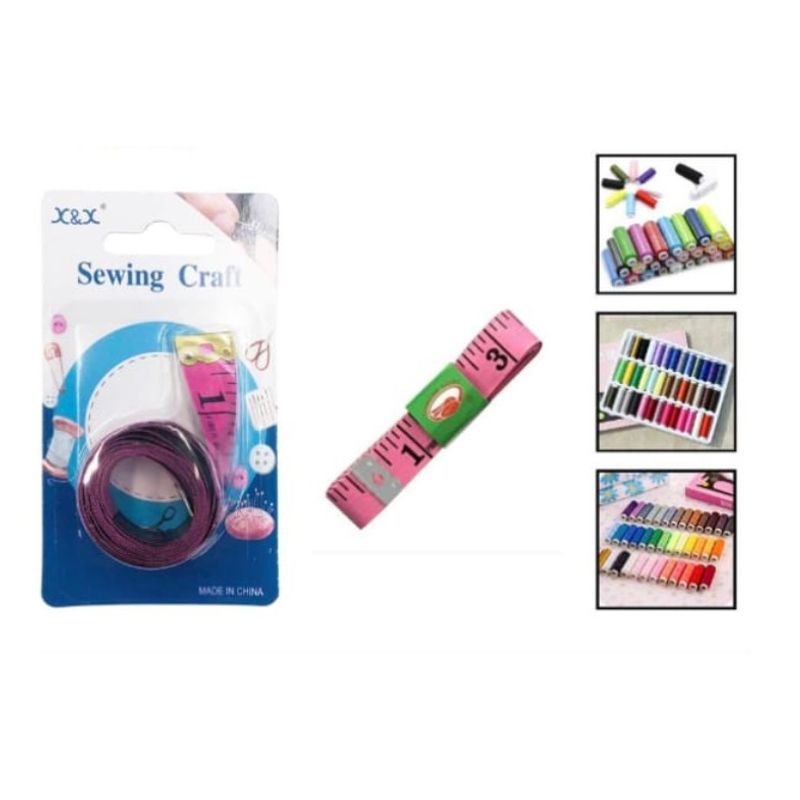 GENERICO - Set 3 Unidades De Cinta Metrica Para Coser