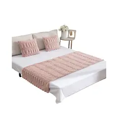 GENERAC - PIECERA MAS 2 FUNDAS DISEÑO BAMBU ROSA