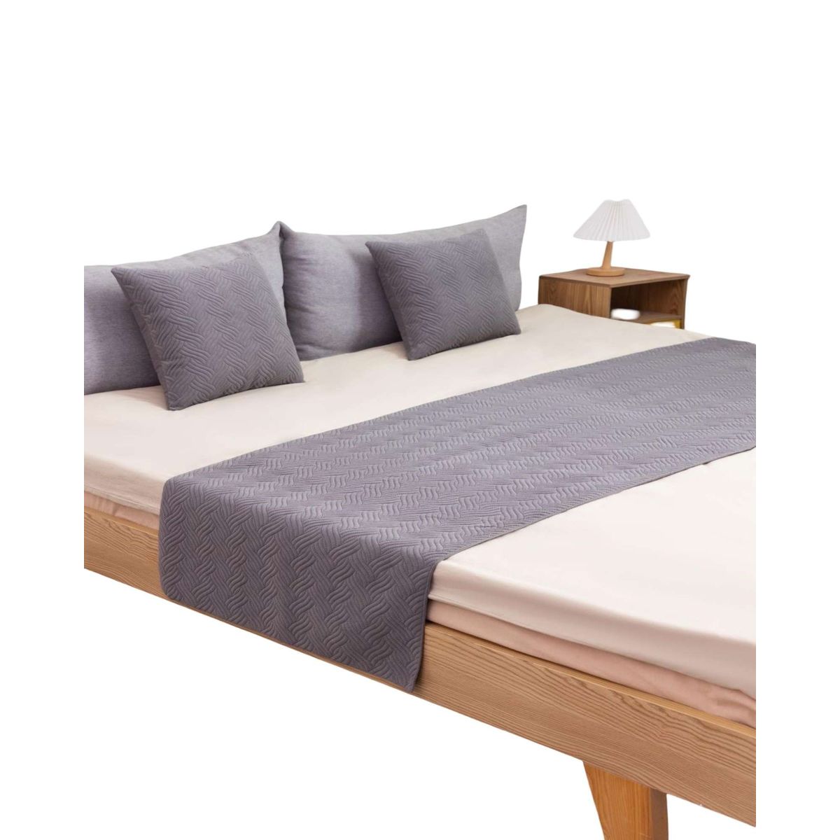 GENERICO - PIECERA SIN FUNDAS ELEGANTE GRIS