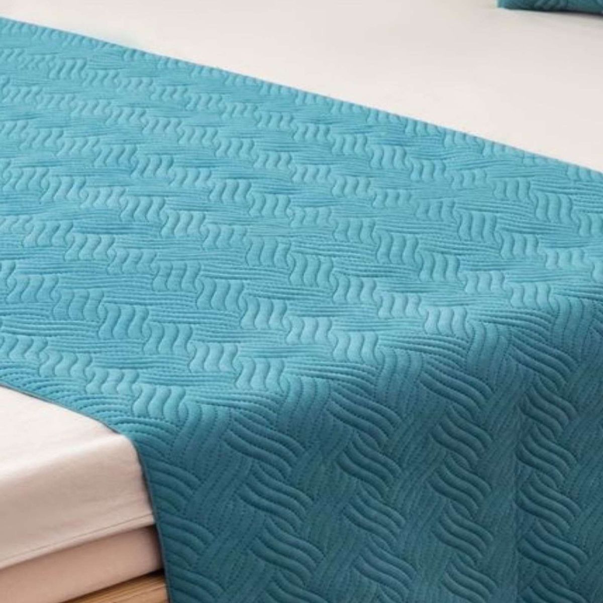 GENERICO - PIECERA MAS 2 FUNDAS ELEGANTE TUEQUESA