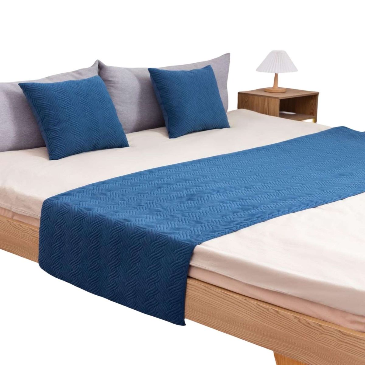 GENERICO - PIECERA SIN FUNDAS ELEGANTE AZUL