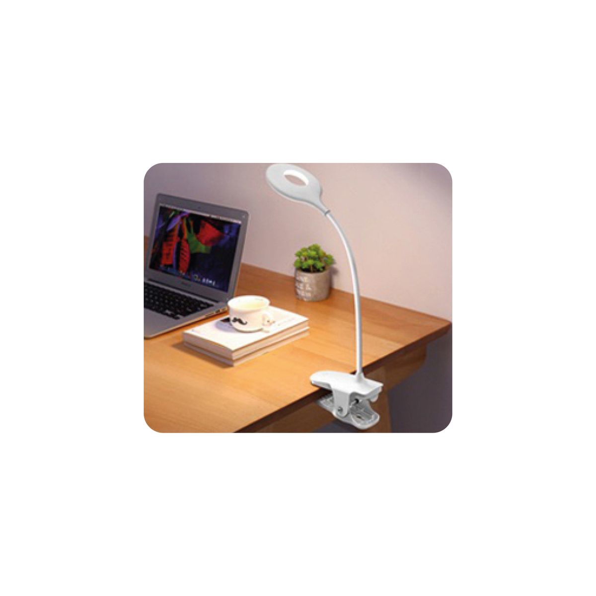 DOMA - Lámpara De Escritorio Clip Flexible Conexión Usb - Ps