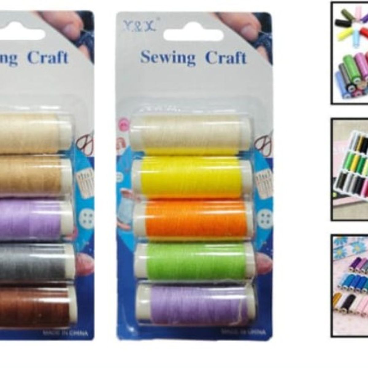 GENERICO - Set 15 Unidades De Hilos De Coser