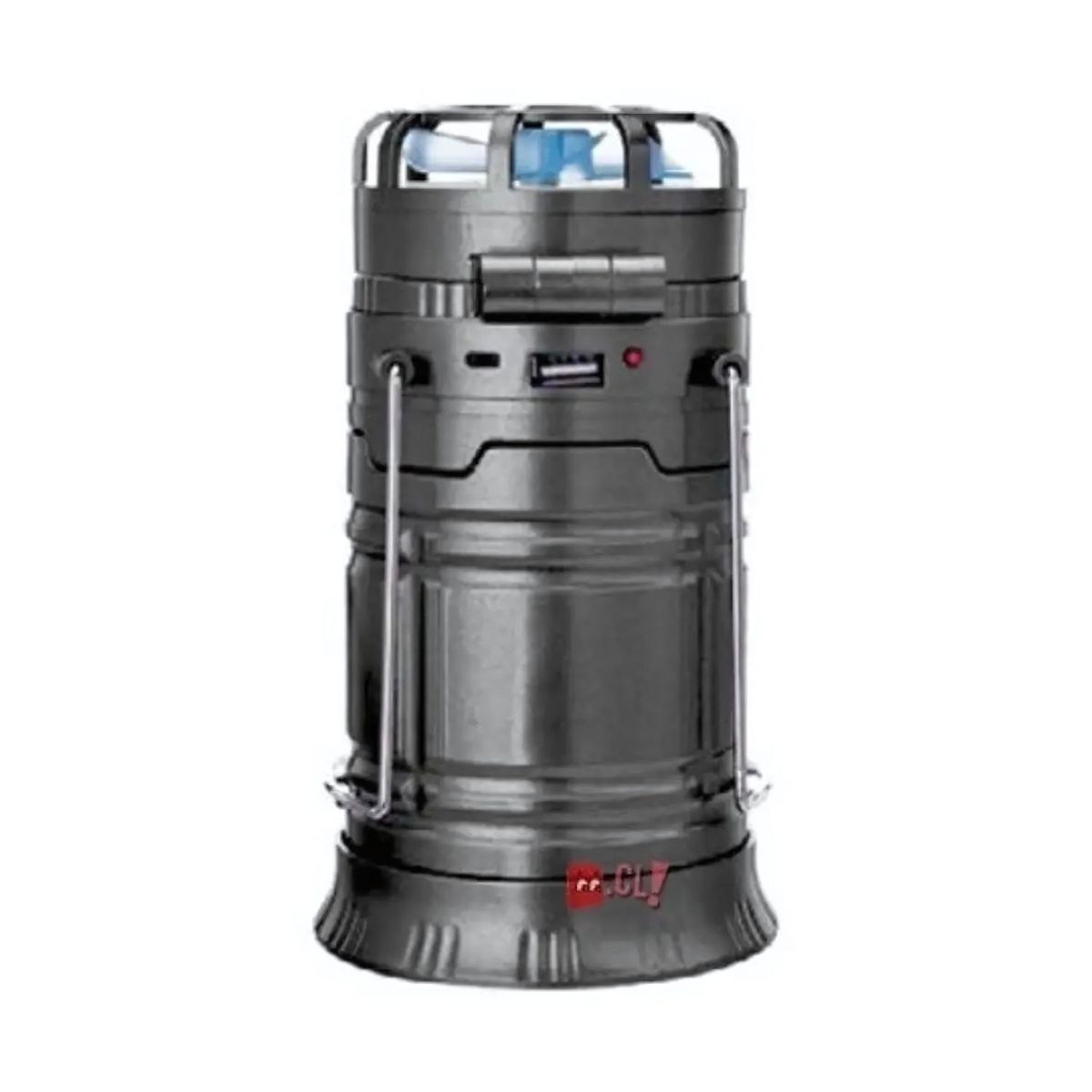 DBLUE - Lámpara Camping Con Ventilador Portátil Camping Negro - Ps