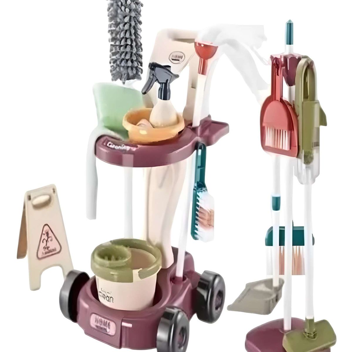 GENERICO - JUGUETE DE LIMPIEZA Y HABITOS PARA NIÑOS DIDACTICO 26 PIEZAS