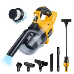 MOVI - ASPIRADORA ELECTRICA INHALABRICA 5 EN 1 CON BATERIA Y FILTRO DE HEPA,