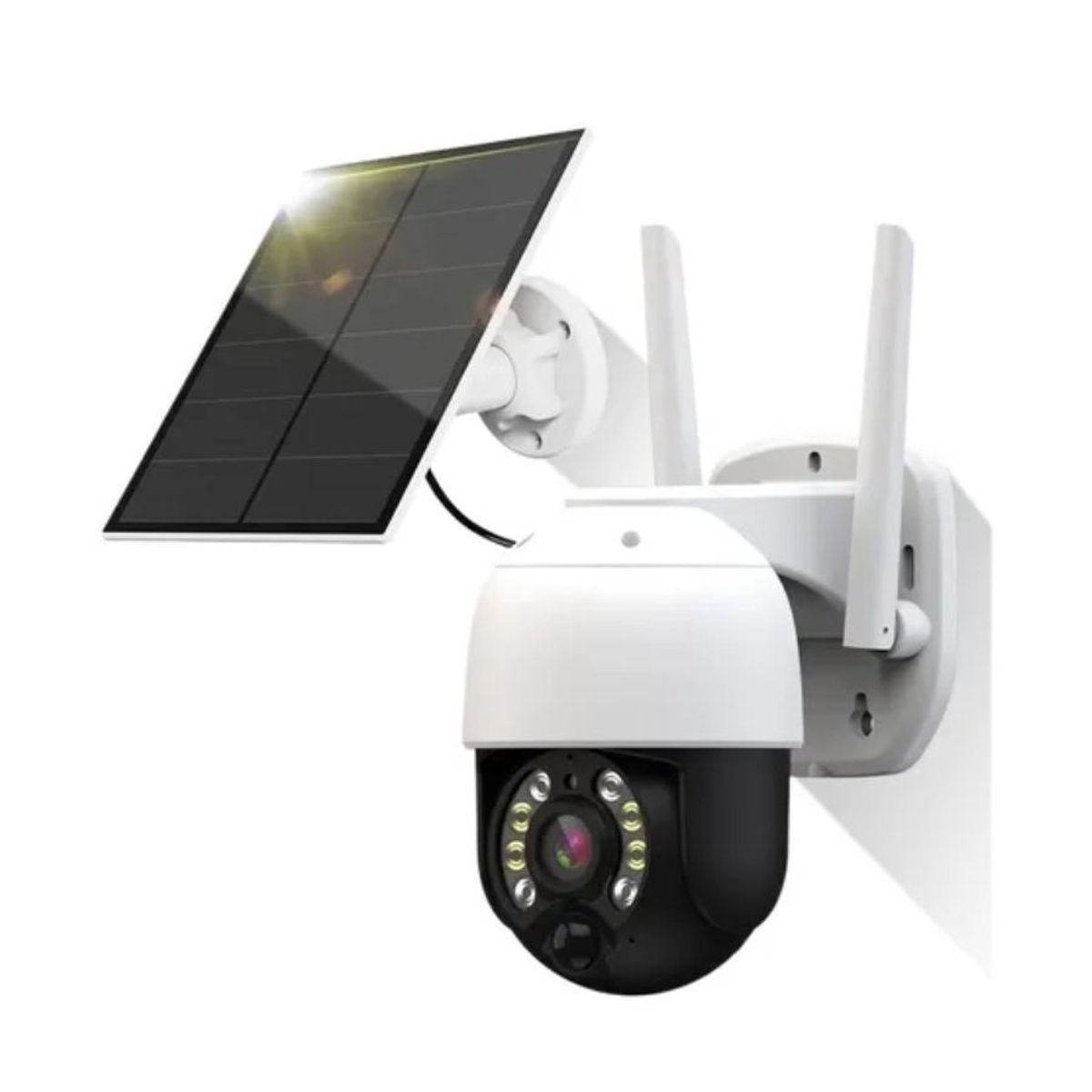 GENERICO - Cámara De Seguridad Exterior Wifi Solar