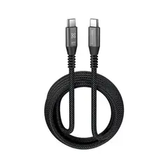 KLIP XTREME - Cable USB-C 3m 24 pines 100W 10 Gbps Trenzado Negro