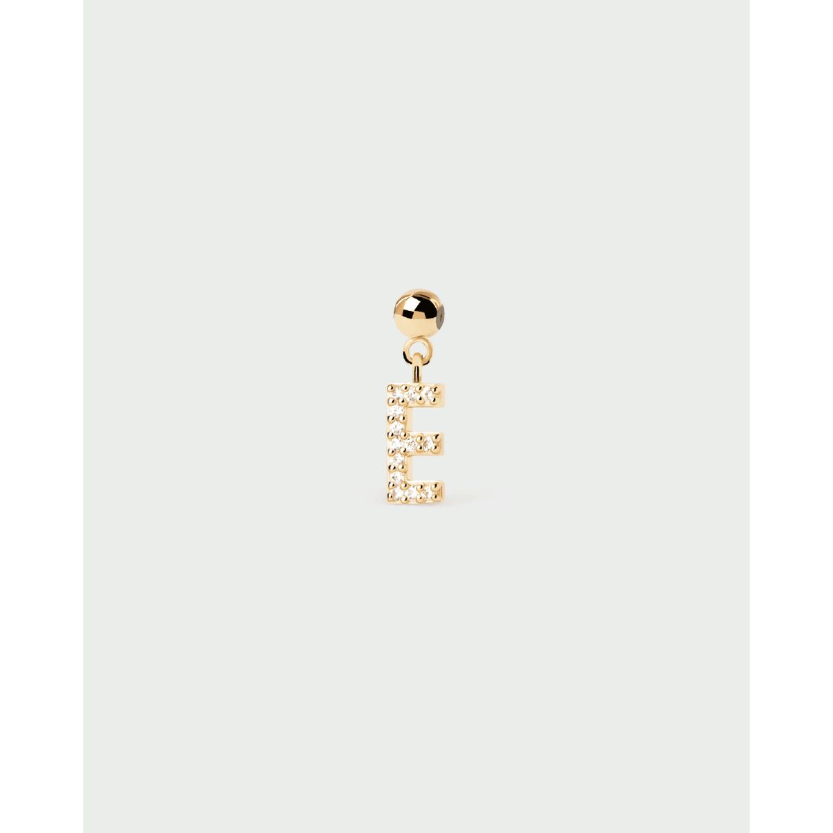 PDPAOLA - Charm Letra E PDPAOLA