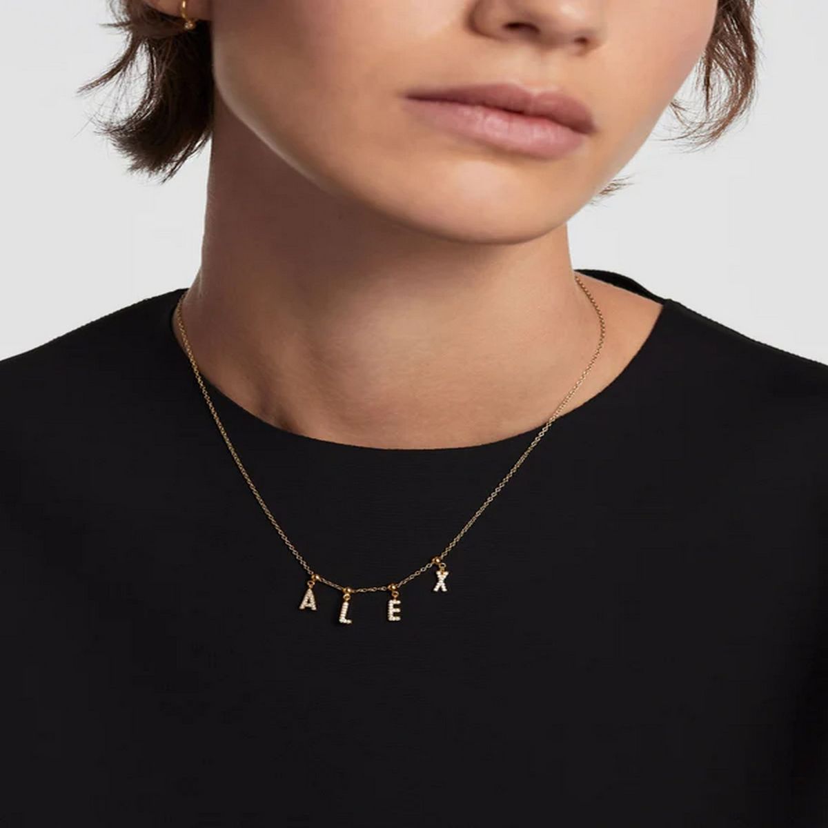 PDPAOLA - Charm Letra E PDPAOLA