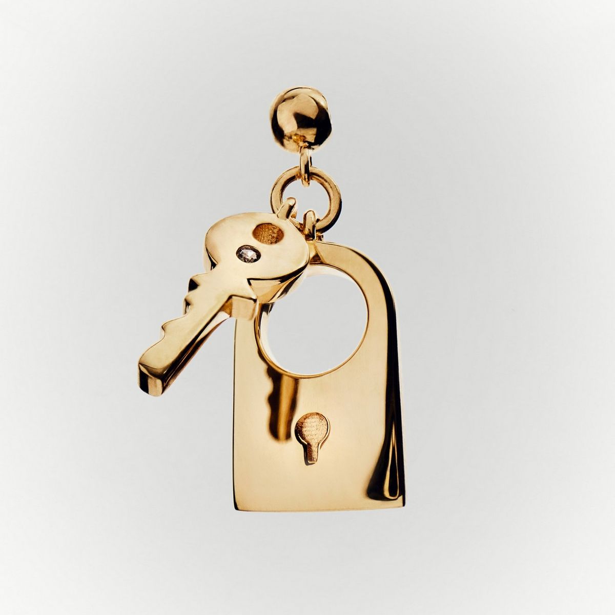 PDPAOLA - Charm Candado y llaves PDPAOLA